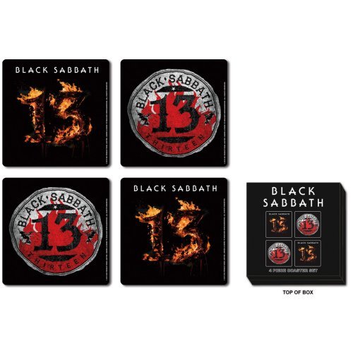 Cover for Black Sabbath · Black Sabbath: 13 (Set 4 Sottobicchieri) (MERCH) (2014)