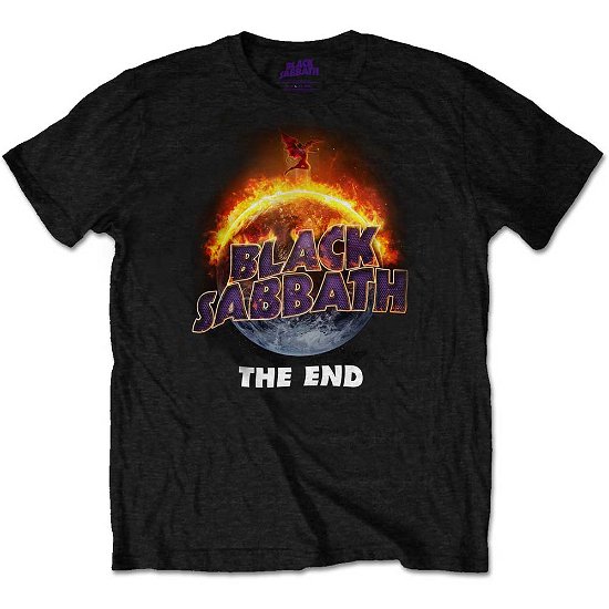 Cover for Black Sabbath · Black Sabbath Unisex T-Shirt: The End (T-shirt) [size L] [Black - Unisex edition] (2017)