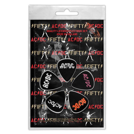 Cover for AC/DC · AC/DC Plectrum Pack: Fifty (MERCH)