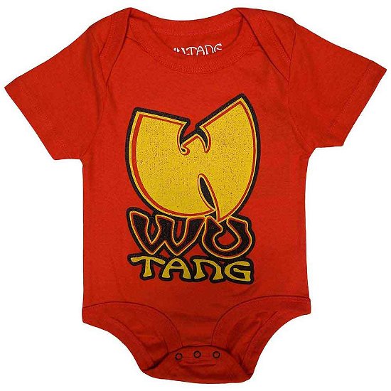 Cover for Wu-Tang Clan · Wu-Tang Clan Kids Baby Grow: Wu-Tang (0-3 Months) (CLOTHES) [size 0-6mths] [Red - Kids edition]