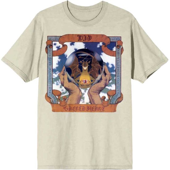 Dio Unisex T-Shirt: Sacred Heart - Dio - Koopwaar -  - 5056737240887 - 