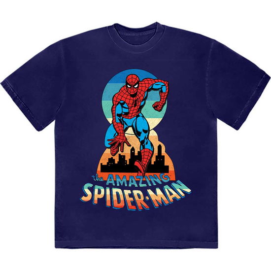 Marvel Comics Unisex T-Shirt: Spider-Man Keyhole - Marvel Comics - Merchandise -  - 5056737253887 - May 20, 2024