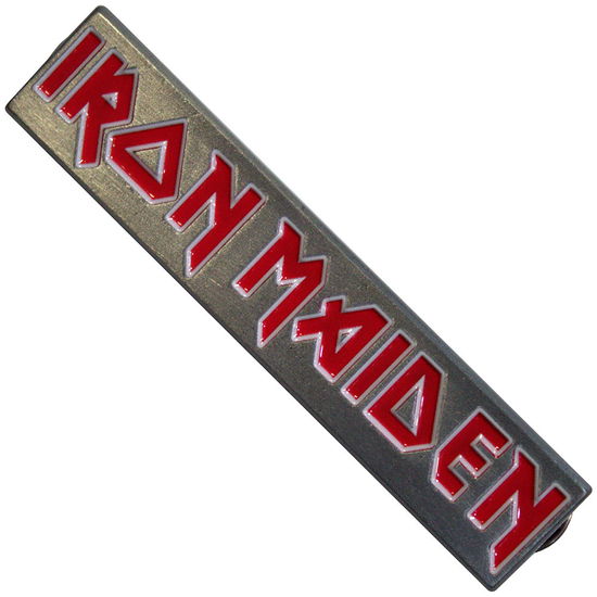 Iron Maiden Pin Badge: Logo - Iron Maiden - Merchandise -  - 5056737266887 - July 22, 2024