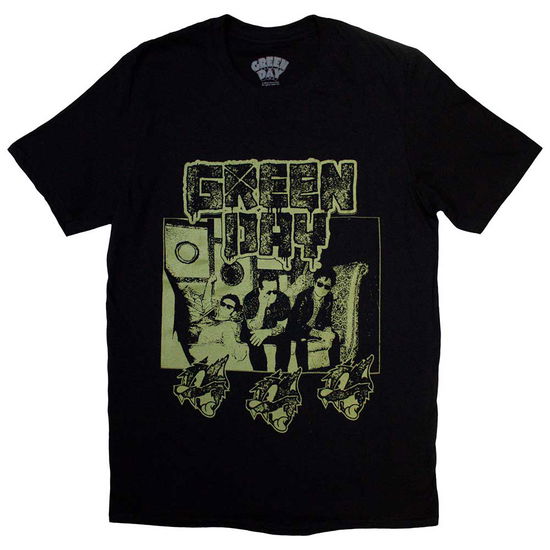 Cover for Green Day · Green Day Unisex T-Shirt: Rev Radio (Black) (T-shirt) [size S] (2024)