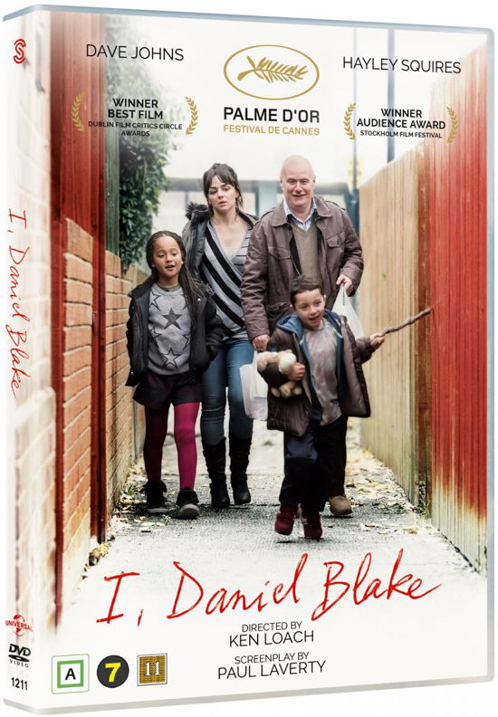 I, Daniel Blake - Ken Loach - Film - JV-UPN - 5706168998887 - 13. december 1901