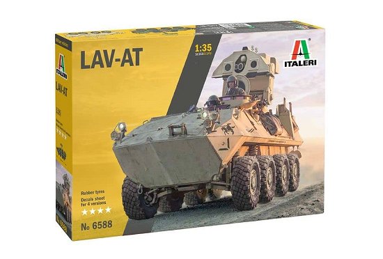 Cover for Italeri · 1/35 Lav-at 8-wheel Drive (Toys)
