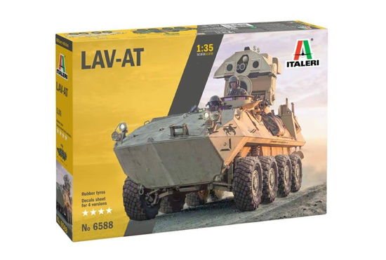 Cover for Italeri · 1/35 Lav-at 8-wheel Drive (Legetøj)