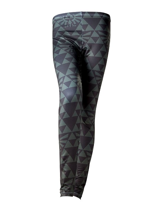 Cover for Nintendo: Legend Of Zelda (The) · Nintendo: Legend Of Zelda (The) - Zelda Green Black Hyrule Grey (Leggings Tg. XS) (N/A) [size XS] (2019)
