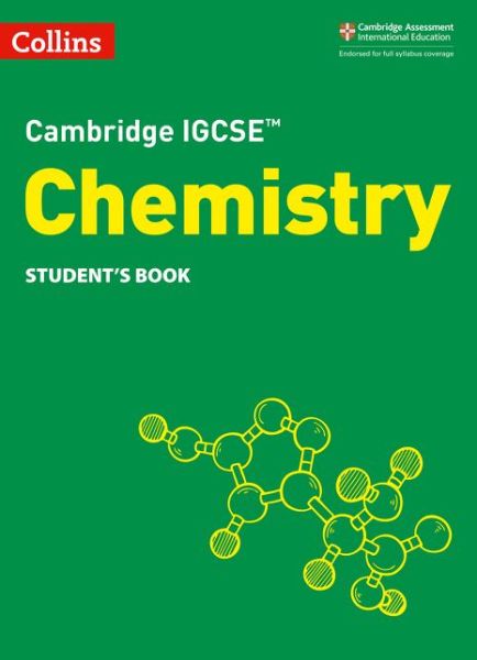 Cover for Chris Sunley · Cambridge IGCSE™ Chemistry Student's Book - Collins Cambridge IGCSE™ (Paperback Book) [3 Revised edition] (2021)