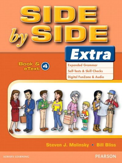 Cover for Steven Molinsky · Side by Side Extra 4 Student Book &amp; eText (Paperback Book) (2016)