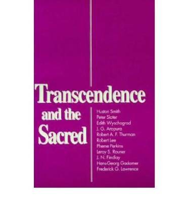 Cover for Alan Olson · Transcendence and the Sacred - Boston University Studies in Philosophy and Religion (Paperback Book) [New edition] (1994)
