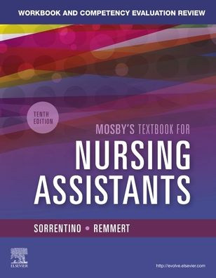 Cover for Sorrentino, Sheila A. (Curriculum and Health Care Consultant) · Workbook and Competency Evaluation Review for Mosby's Textbook for Nursing Assistants (Paperback Book) (2020)