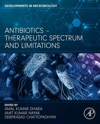 Cover for Antibiotics - Therapeutic Spectrum and Limitations - Developments in Microbiology (Paperback Book) (2023)
