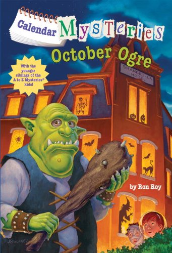 Cover for Ron Roy · Calendar Mysteries #10: October Ogre - Calendar Mysteries (Pocketbok) [A Stepping Stone Book edition] (2013)