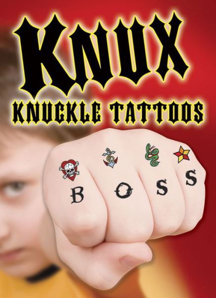 Cover for Dover Dover · Knux -- Knuckle Tattoos for Boys - Little Activity Books (Paperback Book) (2015)