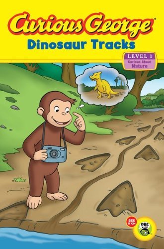 Cover for H. A. Rey · Curious George Dinosaur Tracks - Curious George TV (Paperback Book) (2011)