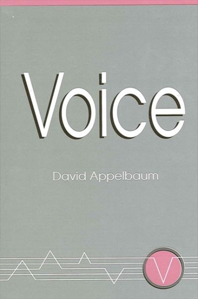 Cover for David Appelbaum · Voice (Book) (1990)