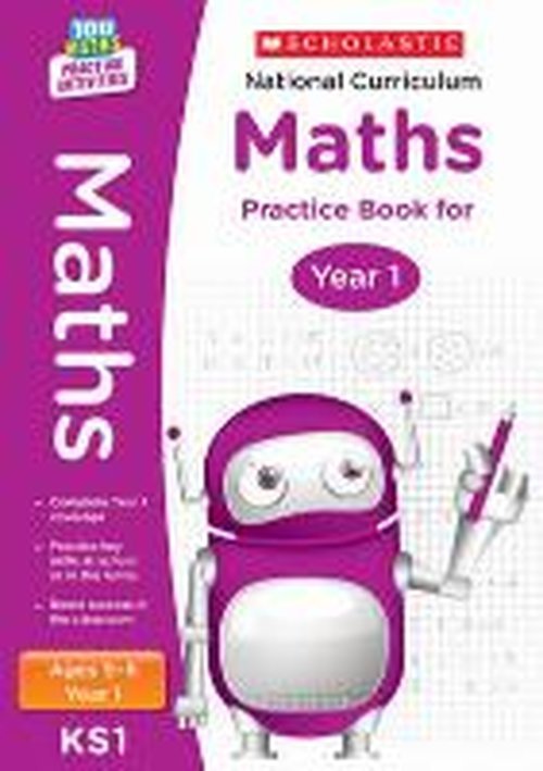 Cover for Scholastic · National Curriculum Maths Practice Book for Year 1 - 100 Practice Activities (Pocketbok) (2014)