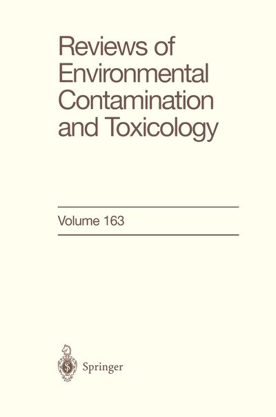 Cover for George W. Ware · Reviews of Environmental Contamination and Toxicology: Continuation of Residue Reviews - Reviews of Environmental Contamination and Toxicology (Paperback Book) [Softcover reprint of hardcover 1st ed. 2000 edition] (2010)