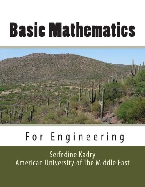 Cover for Pr. Seifedine Kadry · Basic Mathematics for Engineering (Paperback Bog) [First edition] (2013)