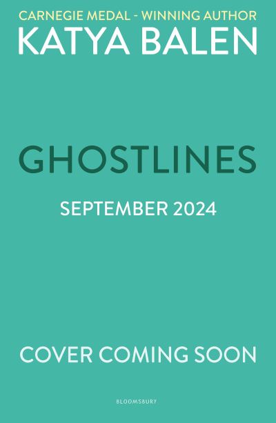 Cover for Katya Balen · Ghostlines (Taschenbuch) (2025)