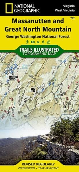 Cover for National Geographic Maps · Massanutten / Great Northern Mountains G.w. &amp; Jefferson N.f.s: Trails Illustrated Other Rec. Areas (Map) (2009)