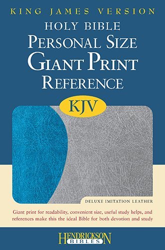 Cover for Hendrickson Publishers · Personal Size Giant Print Reference Bible-kjv (Leather Book) (2008)