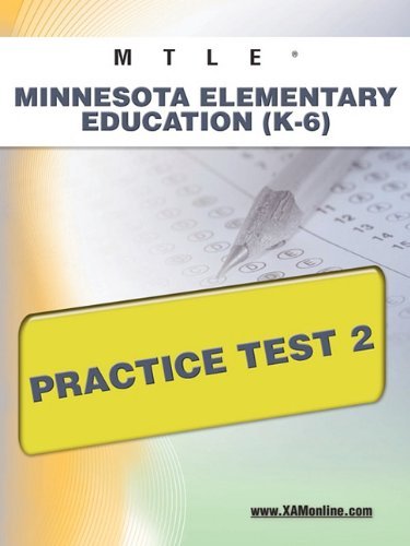 Cover for Sharon Wynne · Mtle Minnesota Elementary Education (K-6) Practice Test 2 (Pocketbok) [Csm edition] (2011)