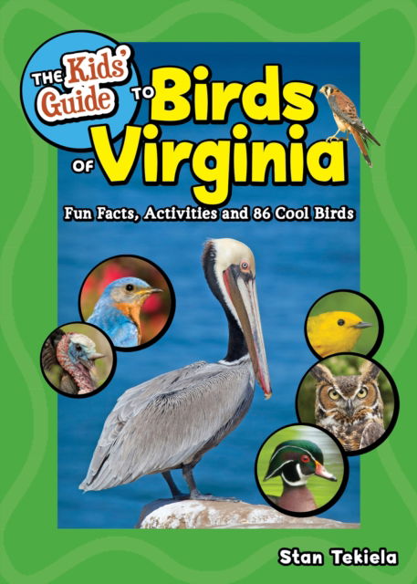 Cover for Stan Tekiela · The Kids' Guide to Birds of Virginia: Fun Facts, Activities and 86 Cool Birds - Birding Children's Books (Paperback Book) (2025)