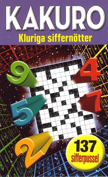 Cover for Kakuro : kluriga siffernötter (Paperback Book) (2016)