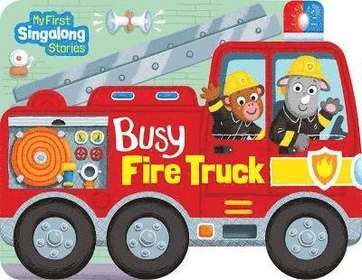 Cover for Holly Hall · Busy Fire Truck (Board book) (2022)