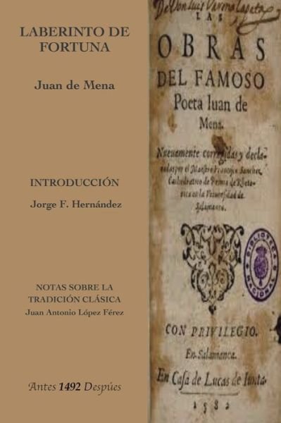 Cover for Juan De Mena · Laberinto de la Fortuna (Paperback Book) (2017)