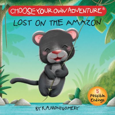 Cover for R a Montgomery · Lost on the Amazon (Board book) (2021)