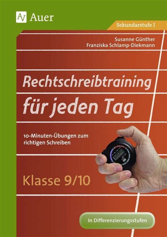 Cover for Günther · Rechtschreibtr.f.jeden Tag 9/10 (Bog)