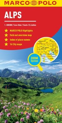 Cover for Marco Polo · Alps Marco Polo Map - Marco Polo Maps (Map) (2020)