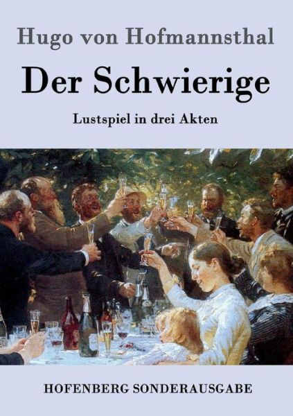Cover for Hofmannsthal · Der Schwierige (Book) (2016)