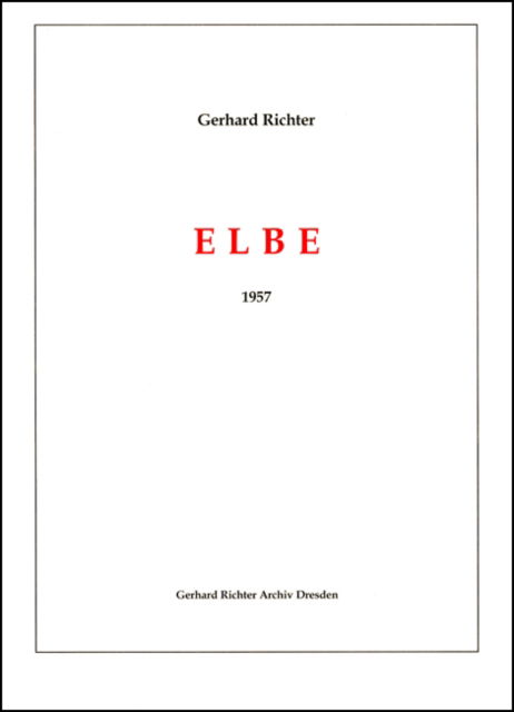 Cover for Dietmar Elger · Gerhard Richter: Elbe (Paperback Book) [Bilingual edition] (2009)