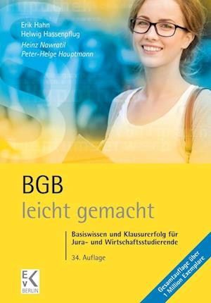 Cover for Heinz Nawratil · BGB - Leicht Gemacht (Book) (2022)