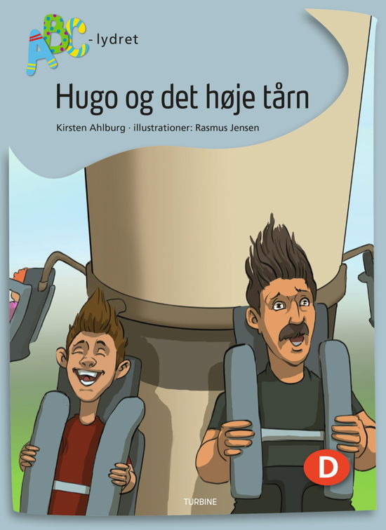 Cover for Kirsten Ahlburg · ABC-lydret: Hugo og det høje tårn (Hardcover bog) [1. udgave] (2023)