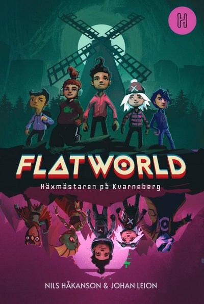 Cover for Nils Håkanson · Flatworld - Häxmästaren på Kvarneberg (Hardcover Book) [Ned edition] (2021)