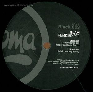 Cover for Slam · Stepback Remixes (12&quot;) (2012)