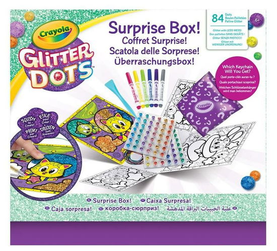 Crayola Glitter Dots - Surprise Box - Crayola - Gadżety - Crayola - 0071662110888 - 13 grudnia 2022