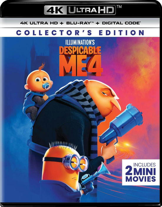 Cover for Despicable Me 4 (4K Ultra HD) (2024)