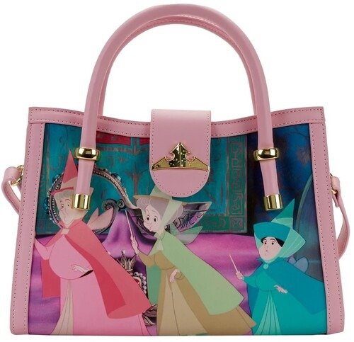 Loungefly Disney Sleeping Beauty - Princess Scene Crossbody Bag (wdtb2560) - Loungefly - Produtos -  - 0671803416888 - 