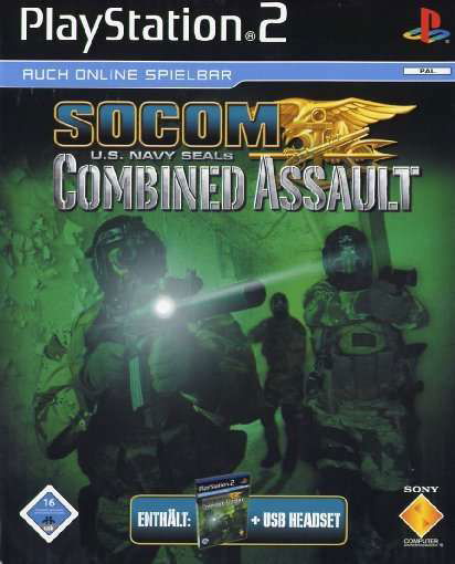 Cover for Ps2 · Socom: U.s. Navy Seals - Combined Assault Inkl. He (PS2) (2009)