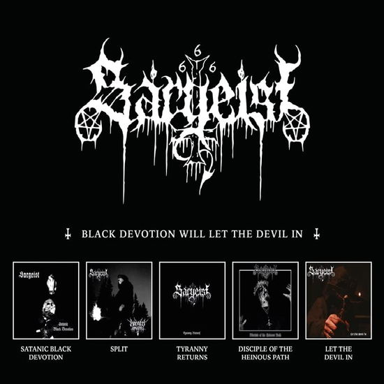 Black Devotion Will Let The Devil In - Sargeist - Música - BACK ON BLACK - 0803341586888 - 9 de junho de 2023