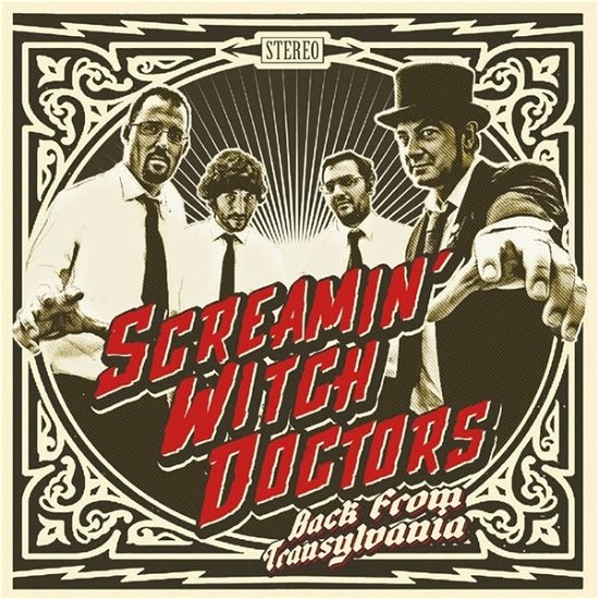 Cover for Screamin' Witch Doctors · Back From Transylvania (LP) (2023)