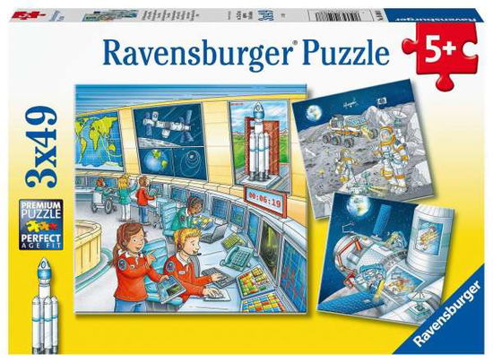 Cover for Ravensburger · Op Ruimtevaartmissie Met Tom En Mia (3 X 49 Stukjes) (Jigsaw Puzzle)