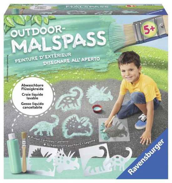 Cover for Ravensburger · Outdoor-Malspaß Dinosaurier.29088 (Book) (2019)