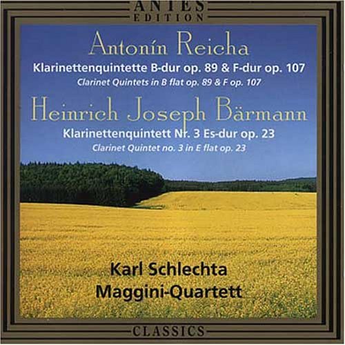 Klarinettenquintet Op.89 - Reicha / Barmann - Muzyka - ANTES EDITION - 4014513017888 - 30 grudnia 1999